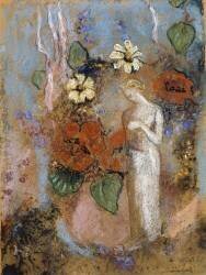 Pandora (Odilon Redon) - Muzeo.com