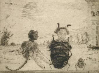Peculiar Insects (James Ensor) - Muzeo.com