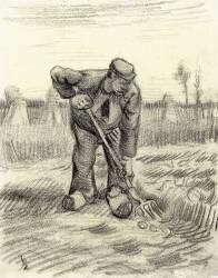Potato Gatherer (Vincent van Gogh) - Muzeo.com