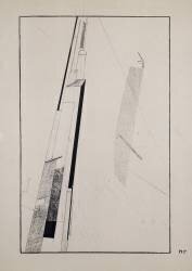 Proun 2 D (Eliezer Lissitzky) - Muzeo.com