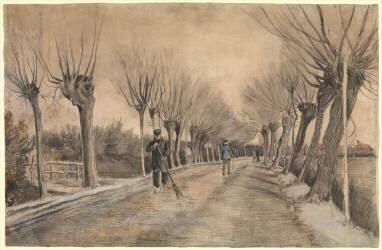 Road in Etten (Vincent van Gogh) - Muzeo.com
