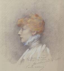 Sarah Bernhardt (Louise Abbéma) - Muzeo.com