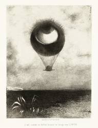 Série d'illustration pour Edgar Poe : L'œil (Odilon Redon) - Muzeo.com