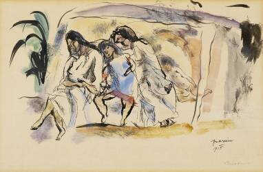 Siesta (Jules Pascin) - Muzeo.com