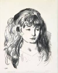 Sketch of Anne (George Wesley Bellows) - Muzeo.com