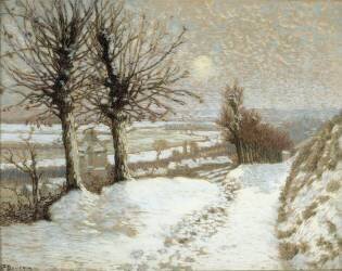 Soleil et neige (Joseph-Félix Bouchor) - Muzeo.com