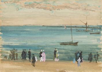 Southend Pier (James Abbott McNeill Whistler) - Muzeo.com