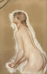 Splashing figure (Auguste Renoir) - Muzeo.com