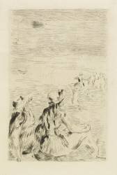 Sur la plage (Auguste Renoir) - Muzeo.com