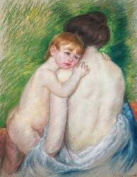The Bare Back (Mary Cassatt) - Muzeo.com
