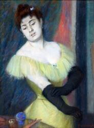 The Black Gloves (Federico Zandomeneghi) - Muzeo.com