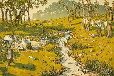 The Creek (Henri Rivière) - Muzeo.com