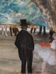 The Curtain (Edgar Degas) - Muzeo.com