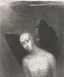The Fallen Angel (Odilon Redon) - Muzeo.com
