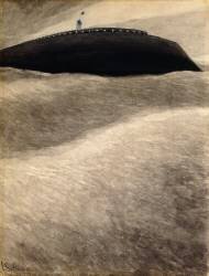 The Lighthouse of Ostend (Léon Spilliaert) - Muzeo.com