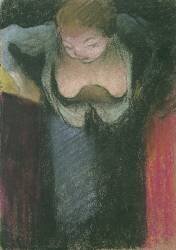 The Singer (Edouard Vuillard) - Muzeo.com