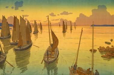 The Sunset (Henri Rivière) - Muzeo.com