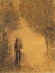 The Walker (Odilon Redon) - Muzeo.com