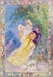 The Yellow Domino (Jules Chéret) - Muzeo.com