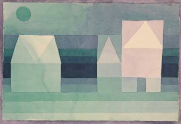 Three Houses (Paul Klee) - Muzeo.com