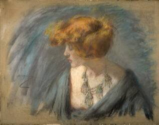 Titian Hair (Alice Pike Barney) - Muzeo.com