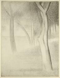 Trees (Georges Seurat) - Muzeo.com