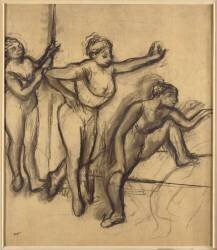Trois danseuses nues (Edgar Degas) - Muzeo.com