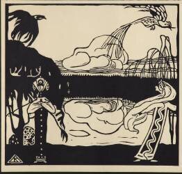 Two Birds (Wassily Kandinsky) - Muzeo.com