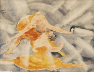 Two Women Acrobats (Charles Demuth) - Muzeo.com
