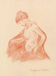 Untitled, naked woman (Suzanne Valadon (inspired by)) - Muzeo.com