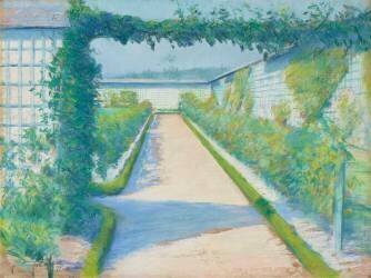 Vegetable garden (Gustave Caillebotte) - Muzeo.com