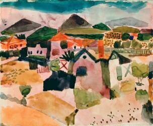 View of Saint-Germain (Paul Klee) - Muzeo.com