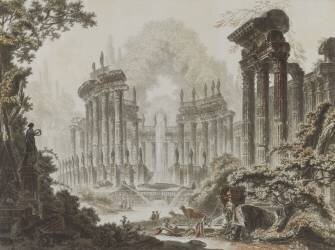 Whim of Ruins (Jean-Henry-Alexandre Pernet) - Muzeo.com