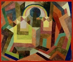 With the Rainbow (Paul Klee) - Muzeo.com
