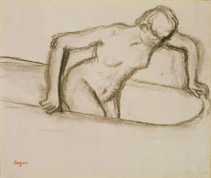Woman in Tub (Edgar Degas) - Muzeo.com
