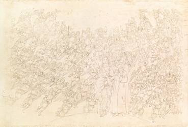 Dante and Beatrice (Sandro Botticelli) - Muzeo.com