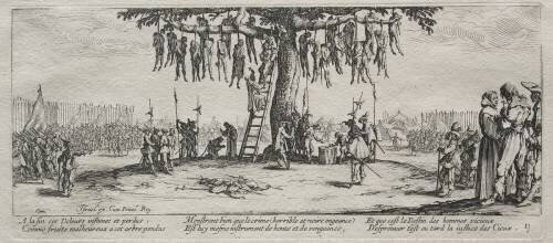The Hanging (Jacques Callot) - Muzeo.com