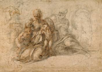 The Holy Family (Michelangelo Buonarroti) - Muzeo.com