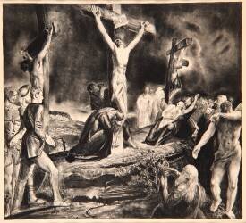 Crucifixion of Christ (George Wesley Bellows) - Muzeo.com