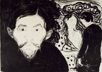 Jealousy (Edvard Munch) - Muzeo.com