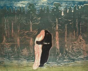 Lovers (Edvard Munch) - Muzeo.com