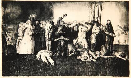 Massacre at Dinant (George Wesley Bellows) - Muzeo.com