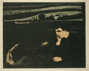 Melancholy III (Edvard Munch) - Muzeo.com