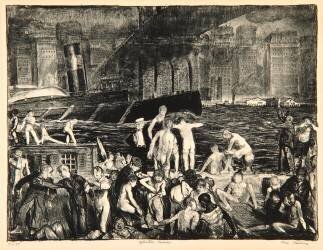 Splinter Beach (George Wesley Bellows) - Muzeo.com