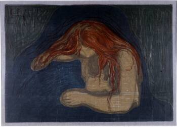 The Vampire (Edvard Munch) - Muzeo.com