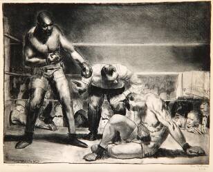 The White Hope (George Wesley Bellows) - Muzeo.com