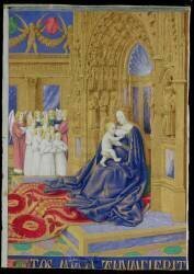 Virgin and Child (Jean Fouquet) - Muzeo.com