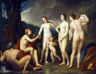 Le Jugement de Pâris (Anton Raphaël Mengs) - Muzeo.com