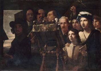 A concert (Luca Giordano) - Muzeo.com