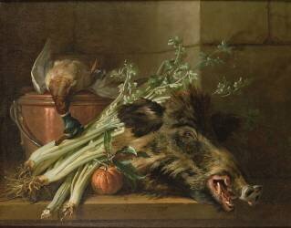 A Dead Mallard (Jean-Baptiste Oudry) - Muzeo.com